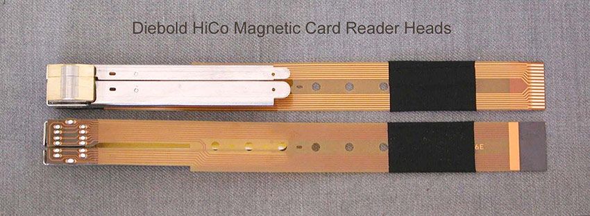 Diebold HiCo Magnetic Card Reader Heads
