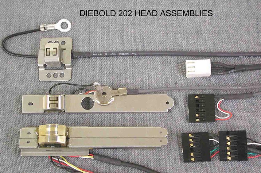 ATM parts - Diebold 202 ATM heads