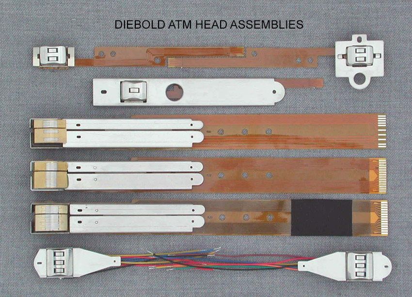 ATM parts - Diebold 861 ATM heads